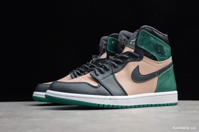 Bmlin shoes Mystic Jordan High 1 Beige Air AH7389-203 Bio Green Retro Anthracite 0729
